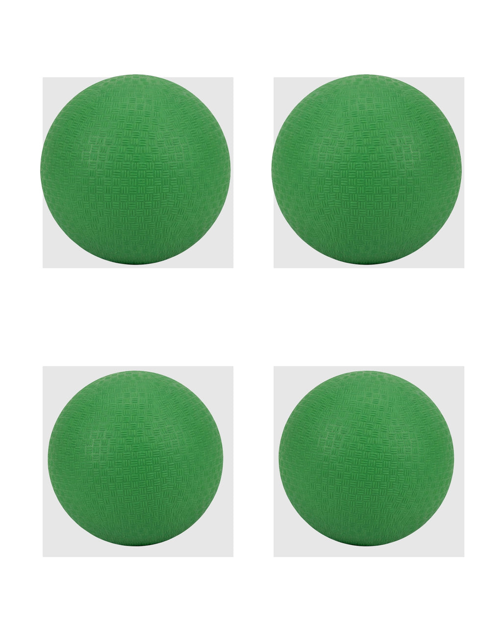 Mlkhd Textured Rubber Chew Ball Green 7 cm