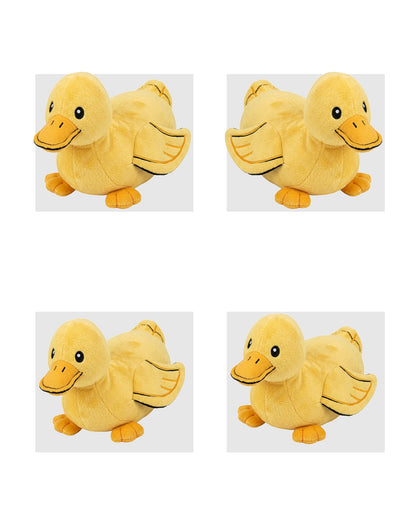 Mlkhd Plush Squeak Pet Toy Duck Yellow 24 cm