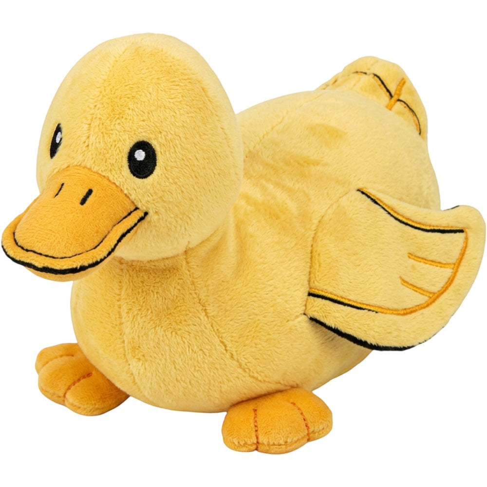 Mlkhd Plush Squeak Pet Toy Duck Yellow 24 cm